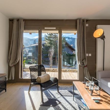 2 Pieces Vue Domaine Skiable Proche Arret Navette - Chalet Perrette Apartment Saint-Gervais-les-Bains Exterior photo