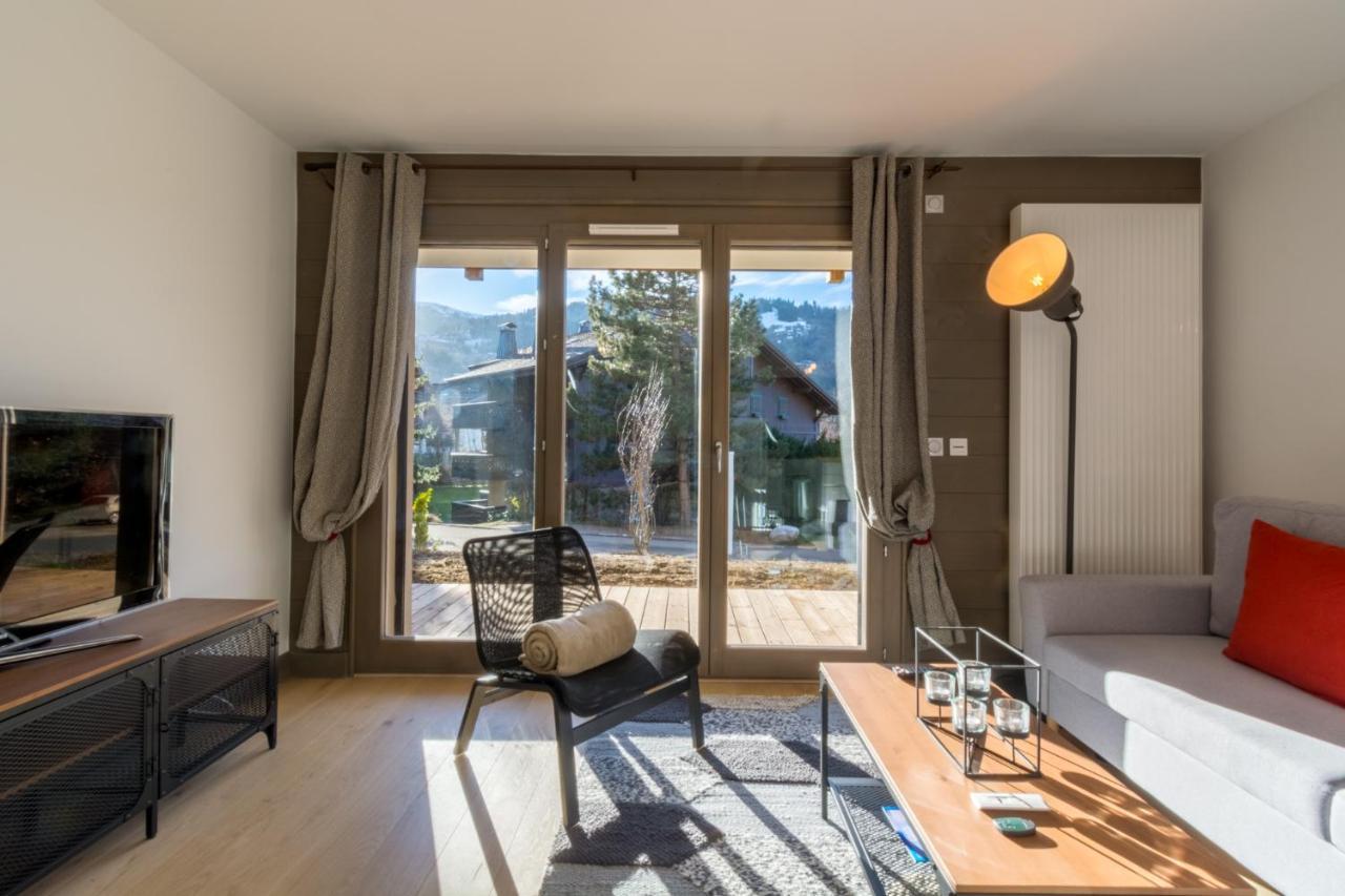 2 Pieces Vue Domaine Skiable Proche Arret Navette - Chalet Perrette Apartment Saint-Gervais-les-Bains Exterior photo